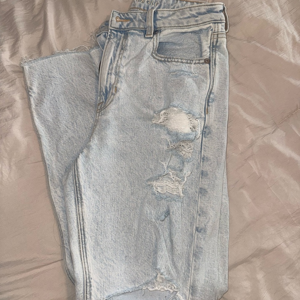 American Eagle Outfitters Sky Blue Denim Pants